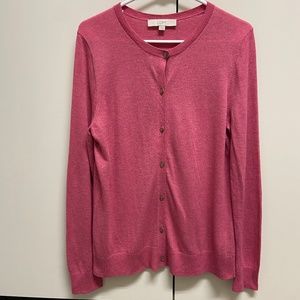 Loft Pink Cardigan